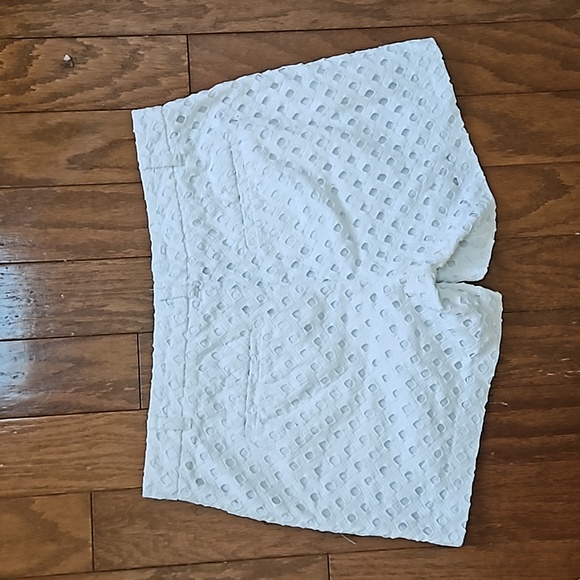 Banana Republic Crisp White Eyelet Shorts - Picture 3 of 5